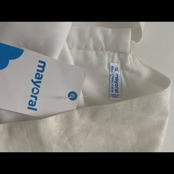 Mayoral Girls dress shimmering tone made in Spain - Picture 4 of 5